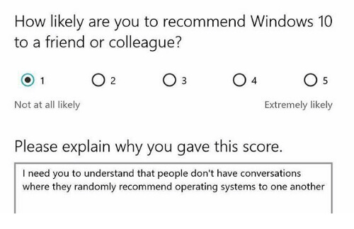 Would you recommend Windows 10