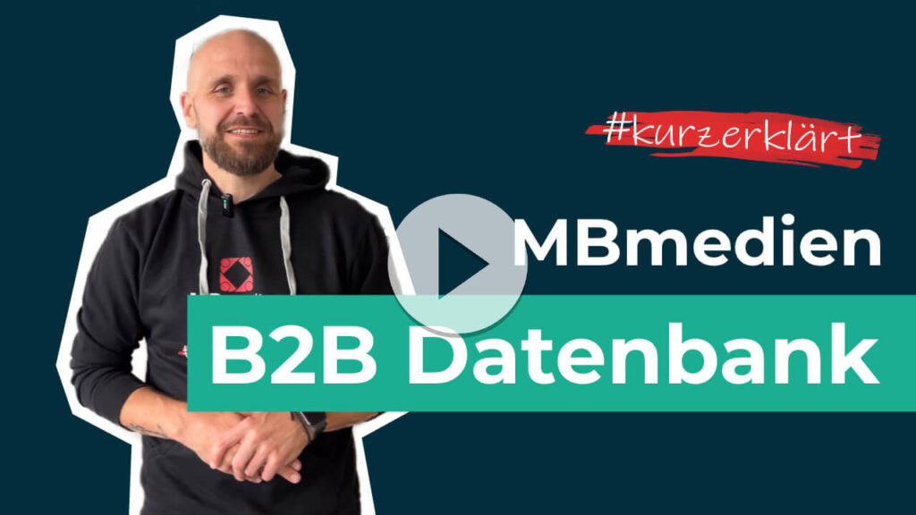 MBmedien B2B-Datenbank