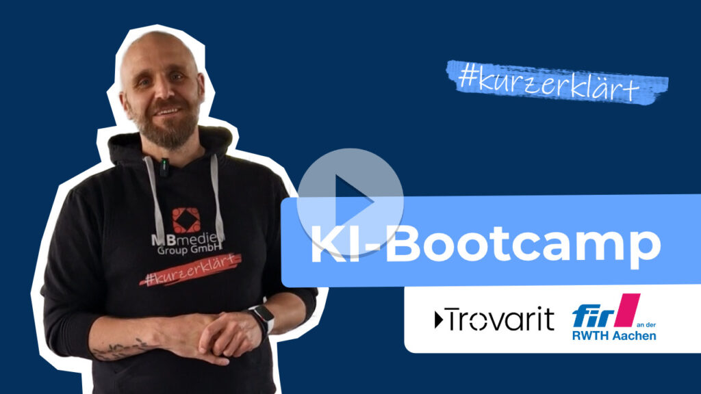KI-Bootcamp 2026 mit Trovarit und der FIR an der RWTH Aachen