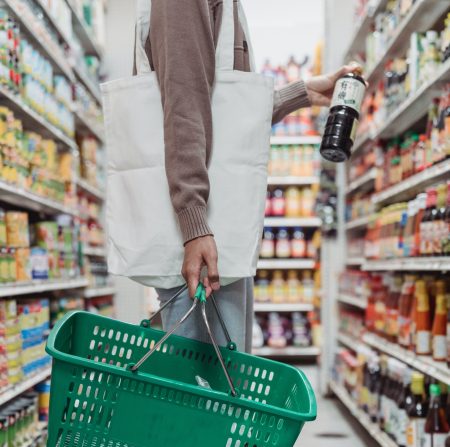 Supermarkt Produktauswahl